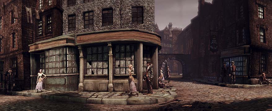 Alice Madness Returns Panorama on the streets
